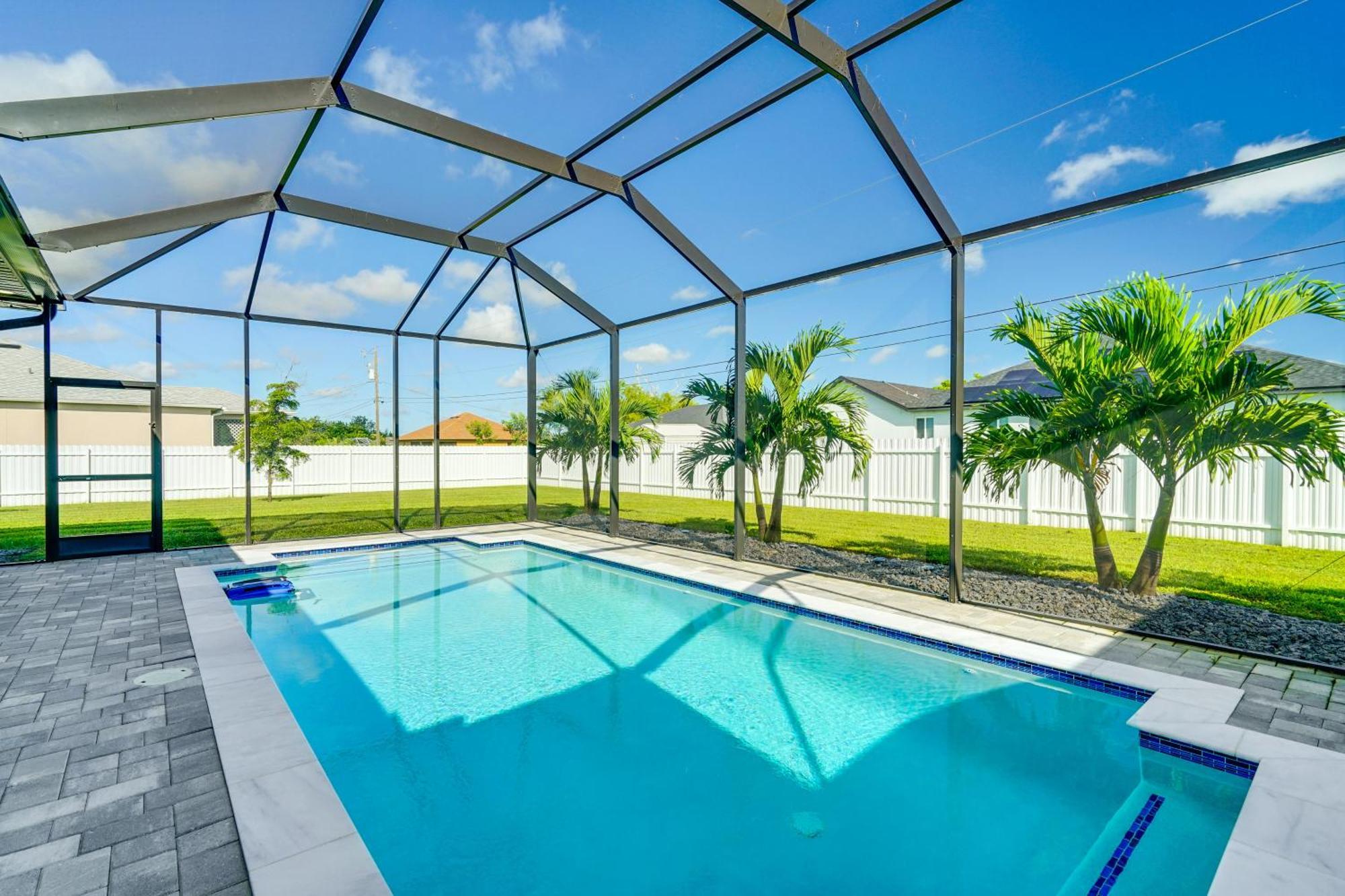 Cape Coral Escape Furnished Lanai And Private Pool! Villa Exteriör bild