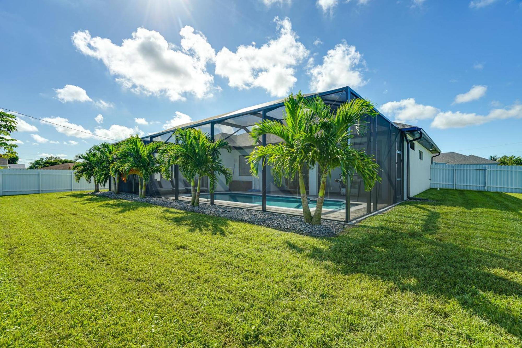Cape Coral Escape Furnished Lanai And Private Pool! Villa Exteriör bild
