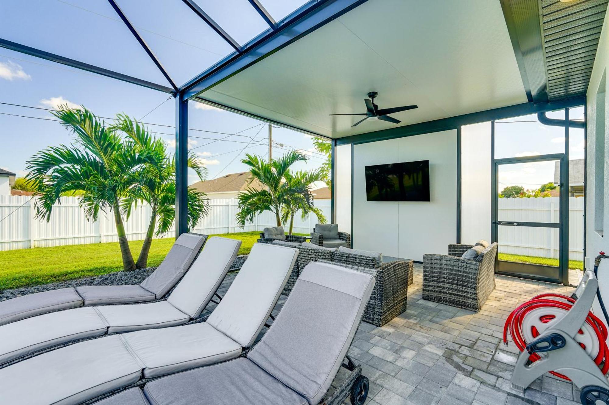 Cape Coral Escape Furnished Lanai And Private Pool! Villa Exteriör bild