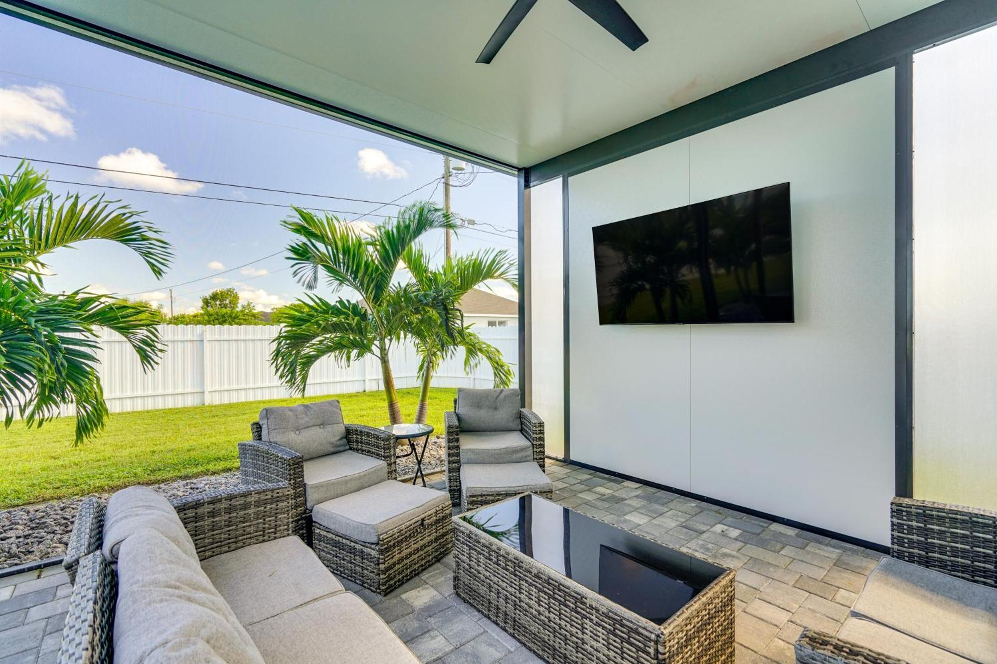 Cape Coral Escape Furnished Lanai And Private Pool! Villa Exteriör bild