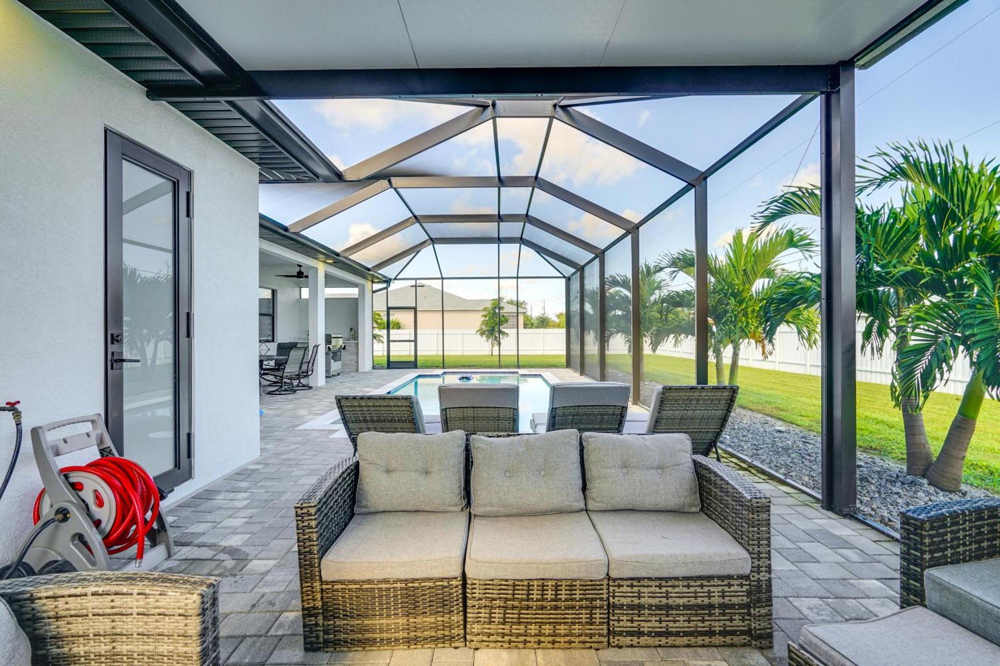 Cape Coral Escape Furnished Lanai And Private Pool! Villa Exteriör bild
